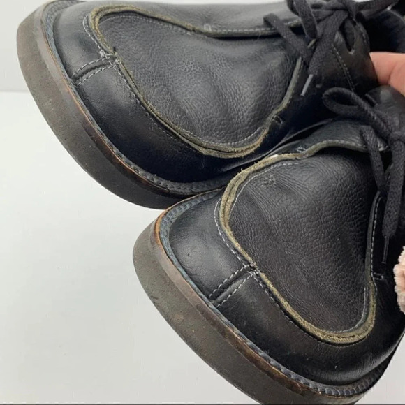 Ecco mens oxfords size 47 13-13.5 Black leather main image 13